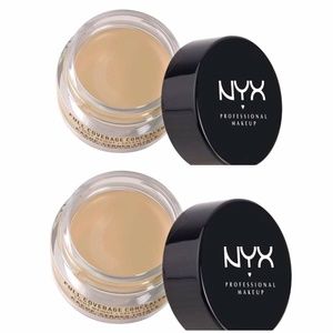 Lot of 2 NYX Beige Concealer Jars NEW